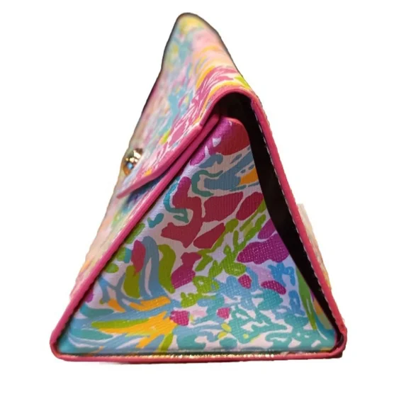 Lilly Pulitzer Collapsible Sunglass Eyeglass Case Spot Ya - Picture 3 of 7
